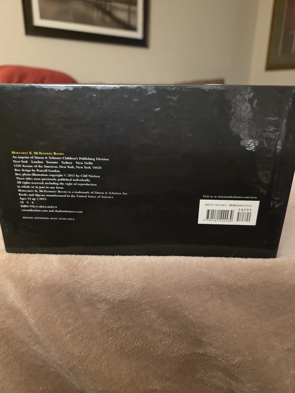 The Mortal Instruments Hardcover Box Set - Black and Gray Books 1-6 *+S/H Cost - Picture 2 of 7